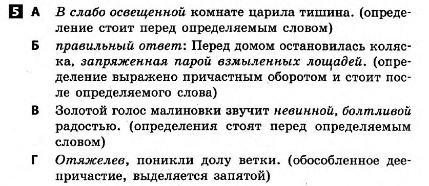 Русский язык 8 класс. Ответы с комментариями к итоговым контрольным работам  Вариант 5