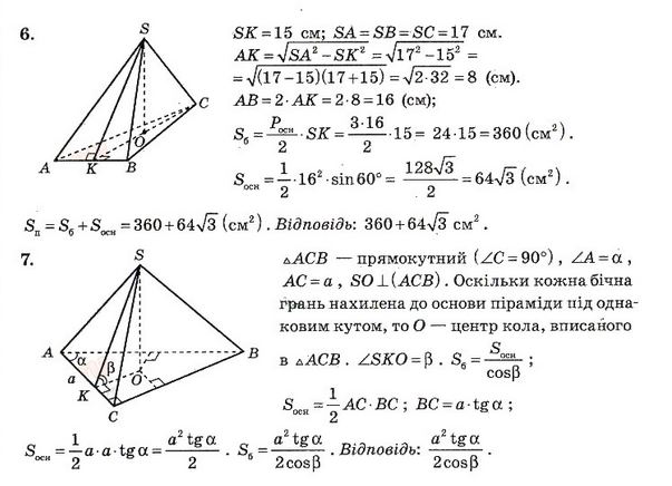 Тест-контроль. Алгебра і початки аналізу + Геометрія 11 клас Роганін О. М. Вариант 12