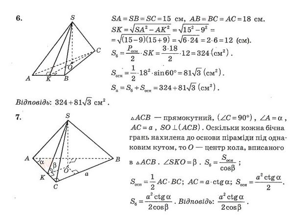 Тест-контроль. Алгебра і початки аналізу + Геометрія 11 клас Роганін О. М. Вариант 22