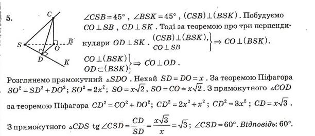 Тест-контроль. Алгебра і початки аналізу + Геометрія 11 клас Роганін О. М. Вариант 12