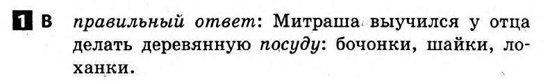 Русский язык. 5 класс. Ответы с комментариями к итоговым контрольным работам 2011 Вариант 1