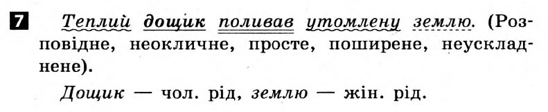 Українська мова 5 клас. Відповіді з коментарями до підсумкових контрольних робіт С.Р. Молочко Вариант 7