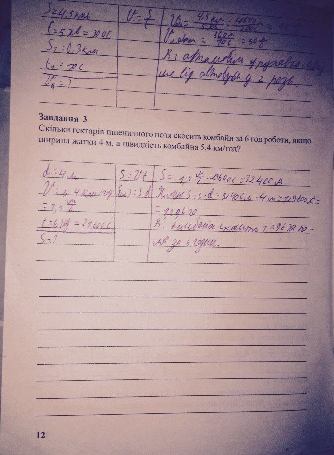 Робочий зошит з фізики 8 клас відповіді. Рабочая тетрадь по физике 8 класс Максимович З.Ю., Варениця Л.В., Білик М.М. Страница 12