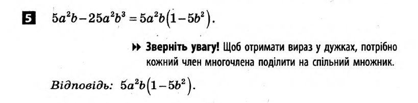 Математика 7 клас Алгебра + Геометрія. Розв'язанья з коментарями до підсумкових контрольних робіт  Вариант 5