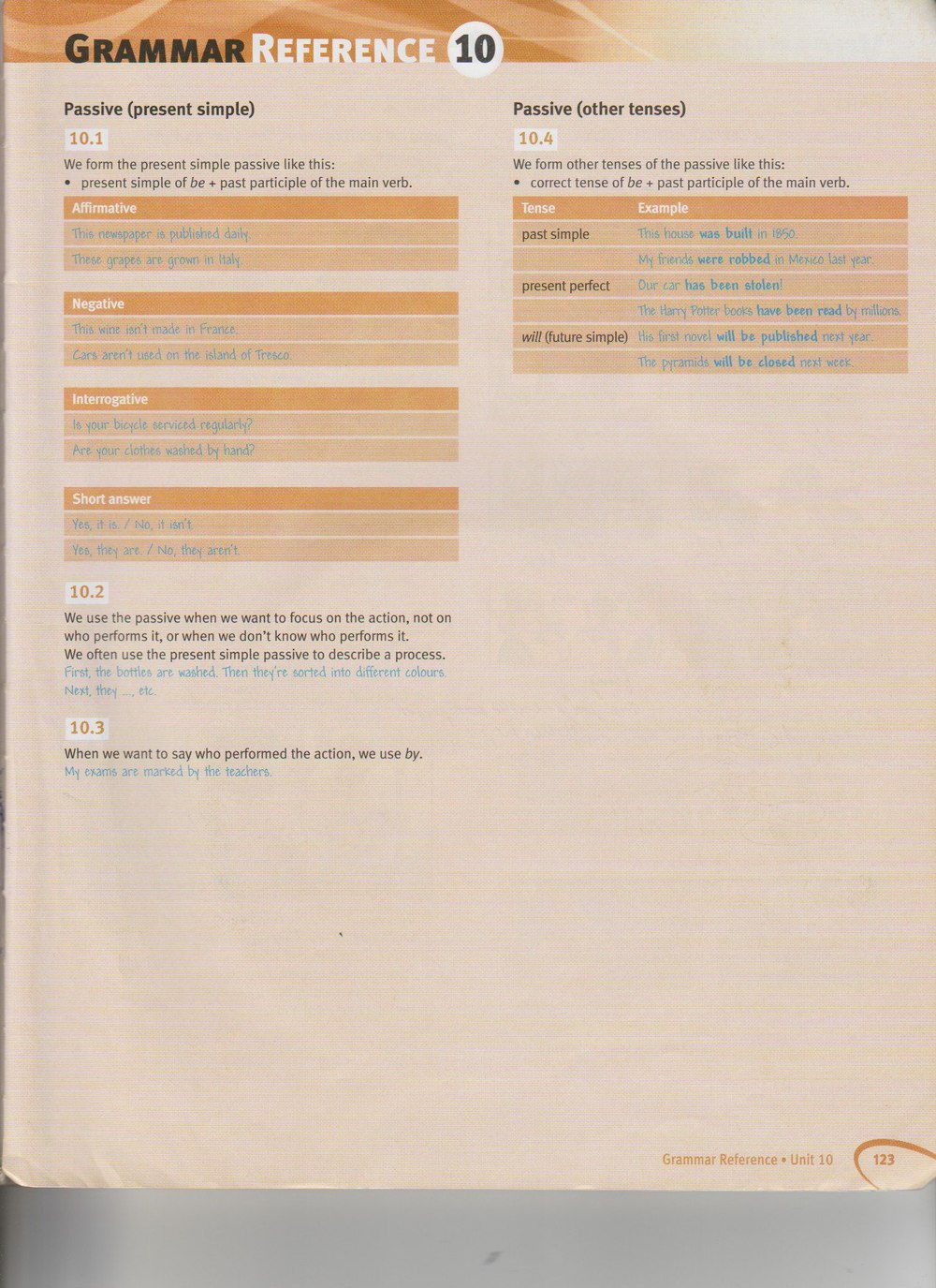 Робочий зошит з англійської мови 8 клас. Solutions Solutions Student book  Страница 123