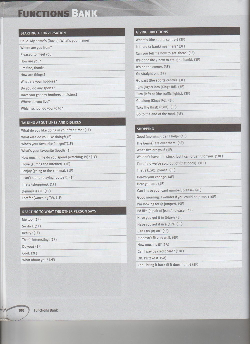 Робочий зошит з англійської мови 7 клас. Solutions Pre-Intermediate  Страница 100