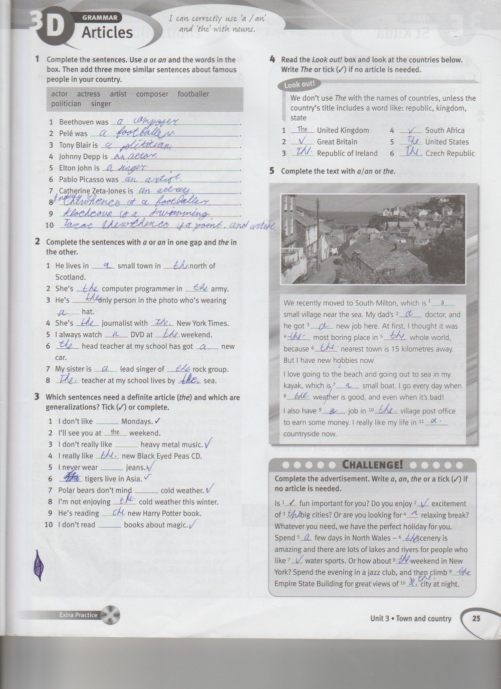 Робочий зошит з англійської мови 7 клас. Solutions Pre-Intermediate  Страница 25