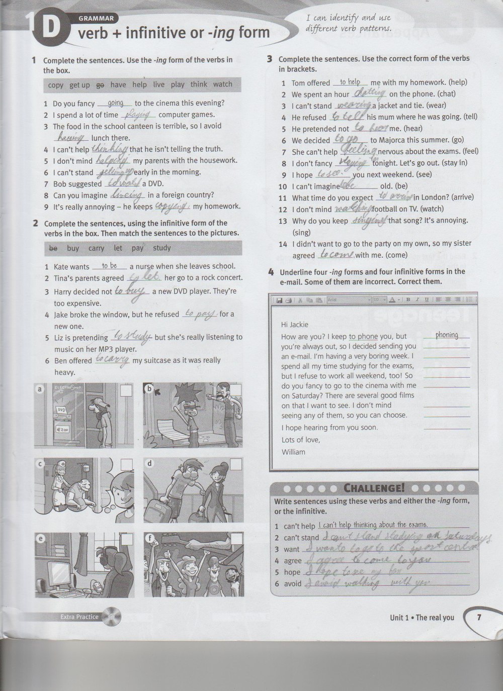 Робочий зошит з англійської мови 7 клас. Solutions Pre-Intermediate  Страница 7