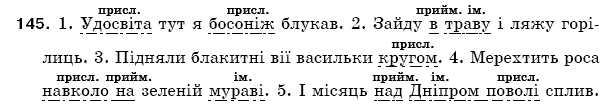 Рiдна мова 5 клас О. Глазова, Ю. Кузнецов Задание 145