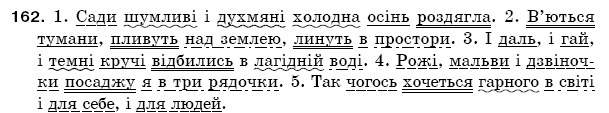 Рiдна мова 5 клас О. Глазова, Ю. Кузнецов Задание 162
