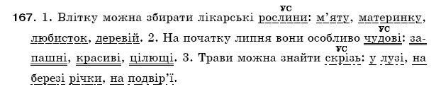 Рiдна мова 5 клас О. Глазова, Ю. Кузнецов Задание 167