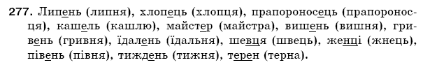 Рiдна мова 5 клас О. Глазова, Ю. Кузнецов Задание 277