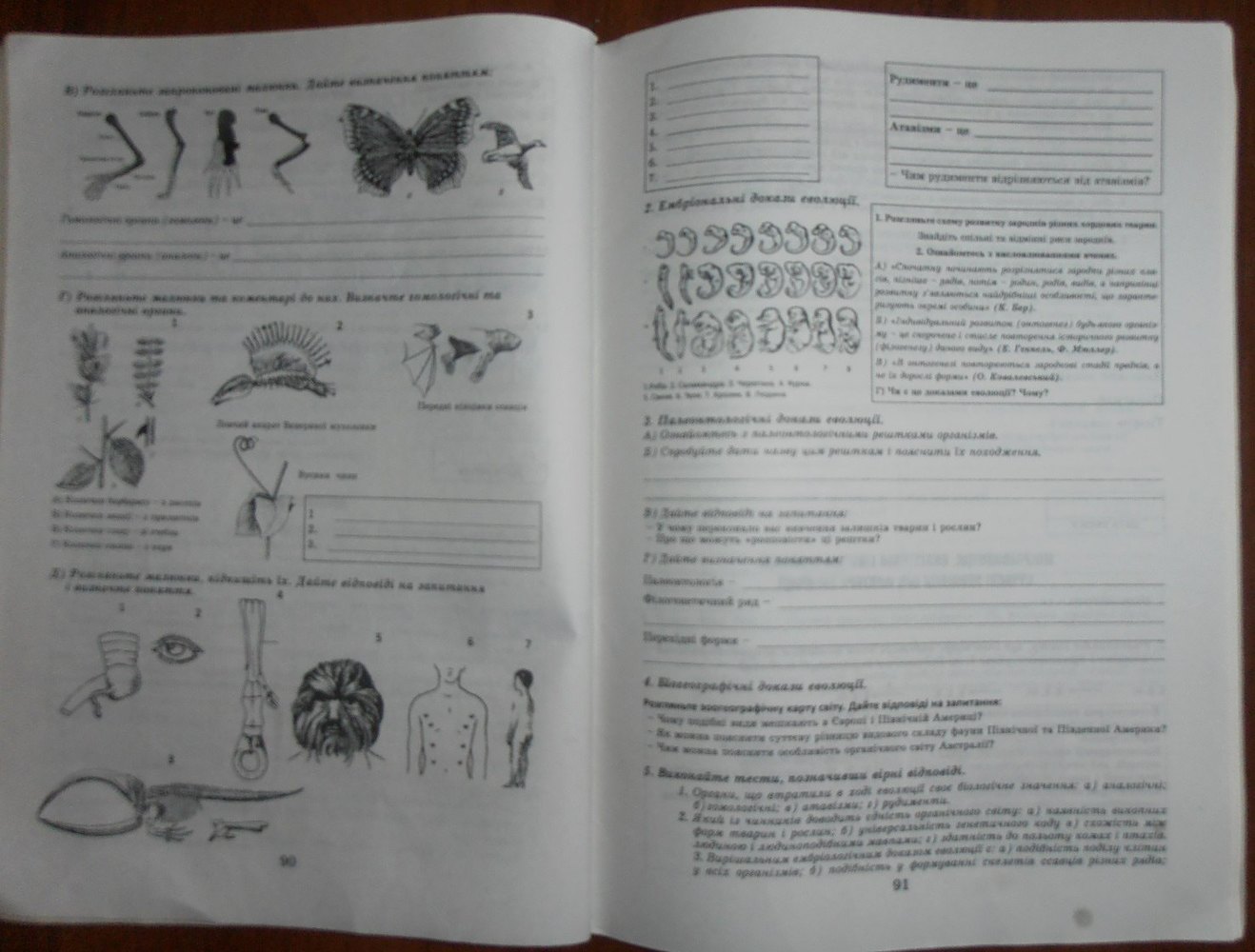 Робочий зошит з біології 11 клас Є. Яковлева Страница 91