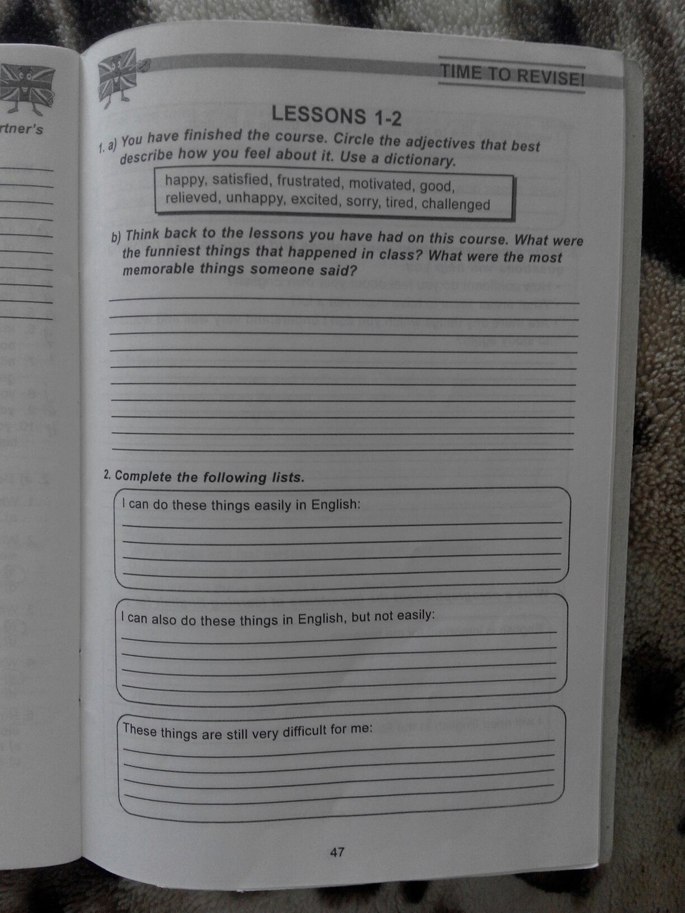 Робочий зошит з англійської мови 9 клас (друга версія) О.Д. Карп'юк Страница 47