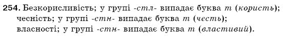 Рiдна мова 5 клас С. Єрмоленко, В. Сичова Задание 254