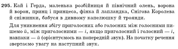 Рiдна мова 5 клас С. Єрмоленко, В. Сичова Задание 295