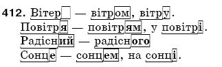 Рiдна мова 5 клас С. Єрмоленко, В. Сичова Задание 412
