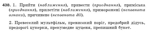 Рiдна мова 5 клас С. Єрмоленко, В. Сичова Задание 438