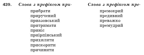 Рiдна мова 5 клас С. Єрмоленко, В. Сичова Задание 439