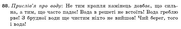 Рiдна мова 5 клас С. Єрмоленко, В. Сичова Задание 88