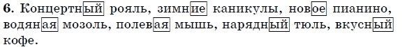 Русский язык 5 класс (для русских школ) Быкова Е., Давидюк Л., Снитко Е. Задание 6