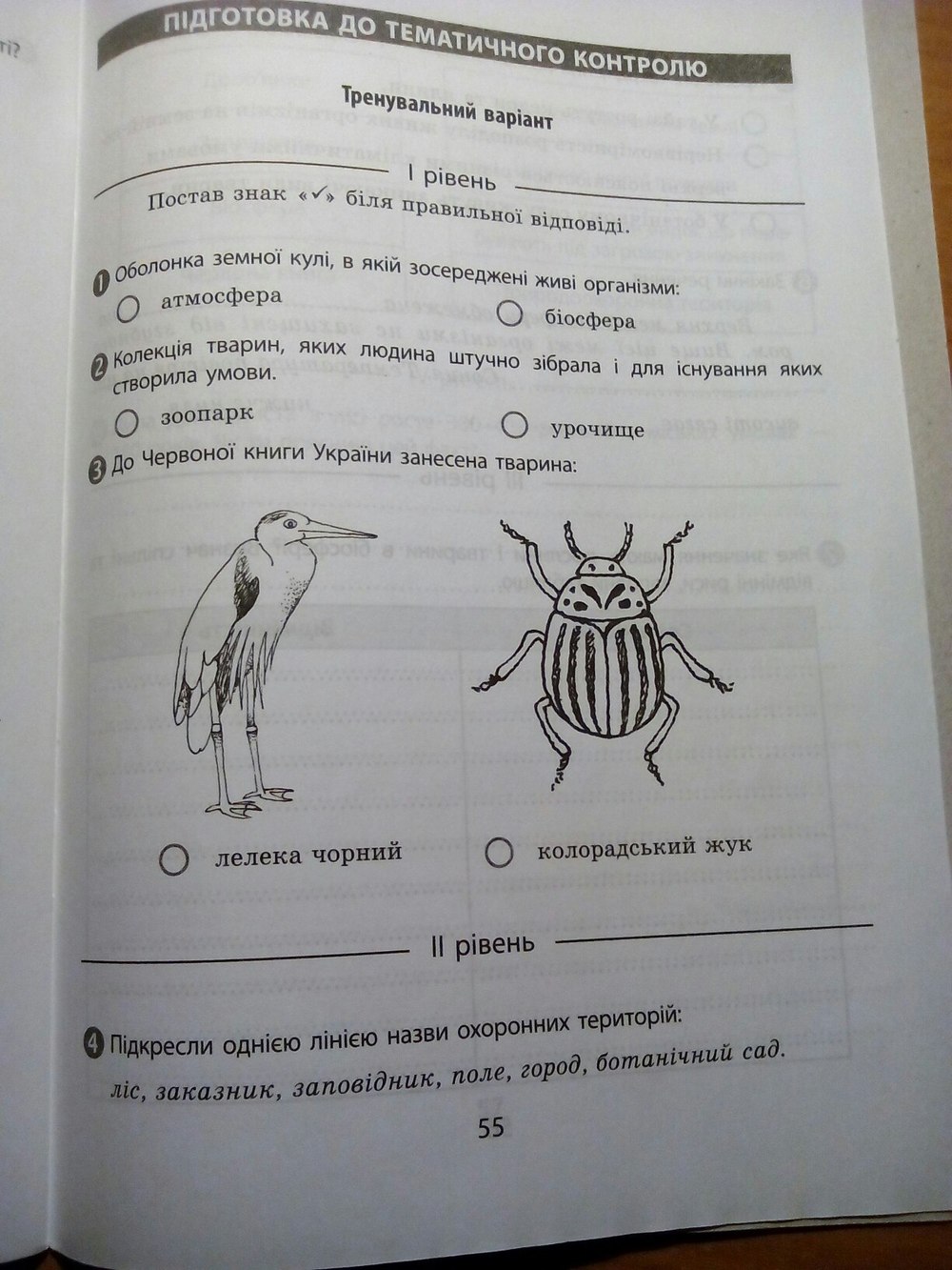 Робочий зошит з природознавства 6 клас  Страница 55