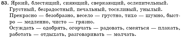 Русский язык 5 класс Пашковская Н., Гудзик И., Корсаков В. Задание 83