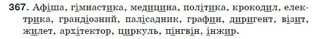 Українська мова 5 клас (для русских школ) Н. Бондаренко, А. Ярмолюк Задание 367