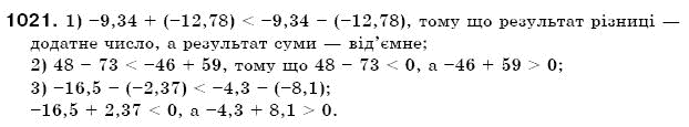 Математика 6 клас Мерзляк А.Г. та iн Задание 1021