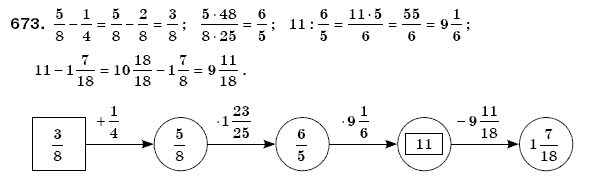 Математика 6 клас Мерзляк А.Г. та iн Задание 673
