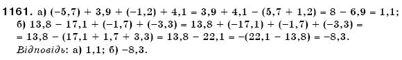 Математика 6 клас Г. Бевз, В. Бевз Задание 1161