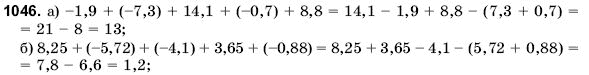 Математика 6 клас Янченко Г., Кравчук В. Задание 1046