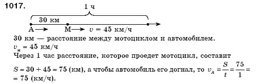 Математика 6 класс (для русских школ) Бевз В., Бевз Г. Задание 1017