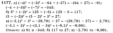 Математика 6 класс (для русских школ) Бевз В., Бевз Г. Задание 1177