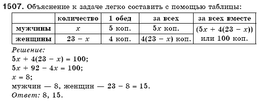 Математика 6 класс (для русских школ) Бевз В., Бевз Г. Задание 1507