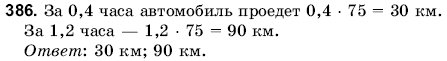 Математика 6 класс (для русских школ) Янченко Г., Кравчук В. Задание 386