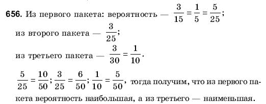 Математика 6 класс (для русских школ) Янченко Г., Кравчук В. Задание 656