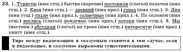 Русский язык 6 класс Михайловская Г.А., Пашковская Н.А., Корсаков В.А., Барабашова Е.В. Задание 23