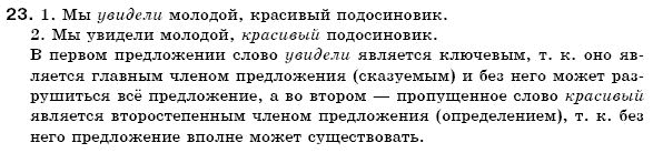 Русский язык 6 класс Гудзик И., Корсаков В. Задание 23