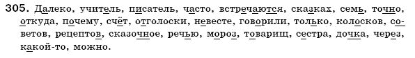 Русский язык 6 класс Гудзик И., Корсаков В. Задание 305