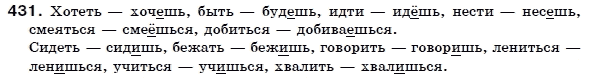 Русский язык 6 класс Гудзик И., Корсаков В. Задание 431