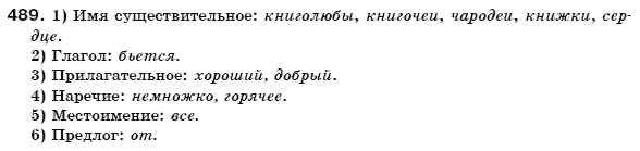 Русский язык 6 класс Гудзик И., Корсаков В. Задание 488