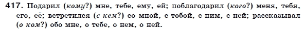 Русский язык 6 класс Пашковская Н., Гудзик И., Корсаков В. (Пашківська Н.А.) Задание 417