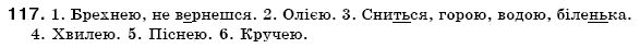 Українська мова 6 клас (для русских школ) А. Ворон, В. Солопенко Задание 117