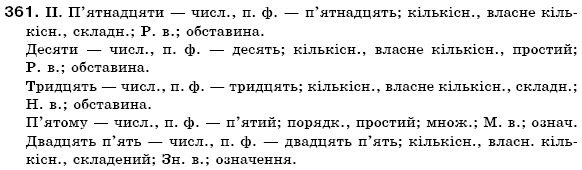 Українська мова 6 клас (для русских школ) А. Ворон, В. Солопенко Задание 361