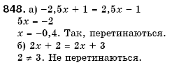 Алгебра 7 клас Кравчук В.Р., Янченко Г.М. Задание 848