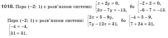 Алгебра 7 клас Iстер О.С. Задание 1018