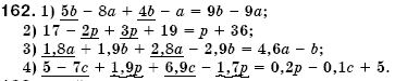 Алгебра 7 клас Iстер О.С. Задание 162