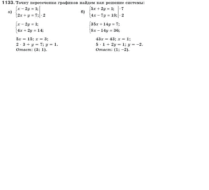 Алгебра 7 класс (для русских школ) Бевз Г.П., Бевз В.Г. Задание 1133