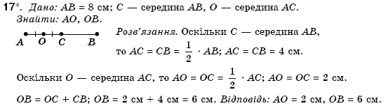 Геометрiя 7 клас Бурда М.И., Тарасенкова Н.А. Задание 17